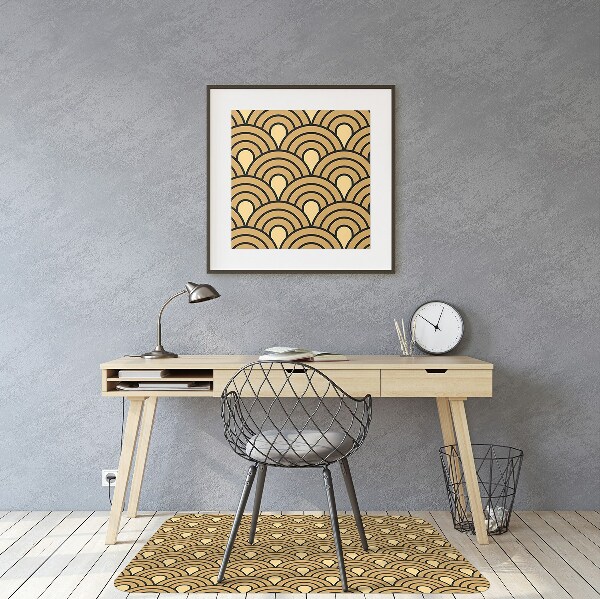 Alfombra silla ordenador Arte vintage