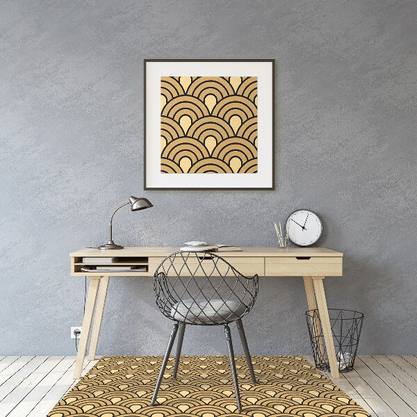 Alfombra silla ordenador Arte vintage