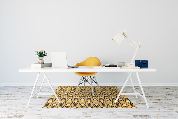 Alfombra silla ordenador Arte vintage