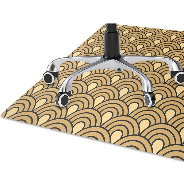 Alfombra silla ordenador Arte vintage