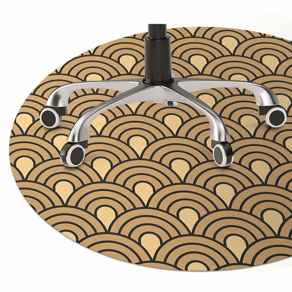 Alfombra silla ordenador Arte vintage