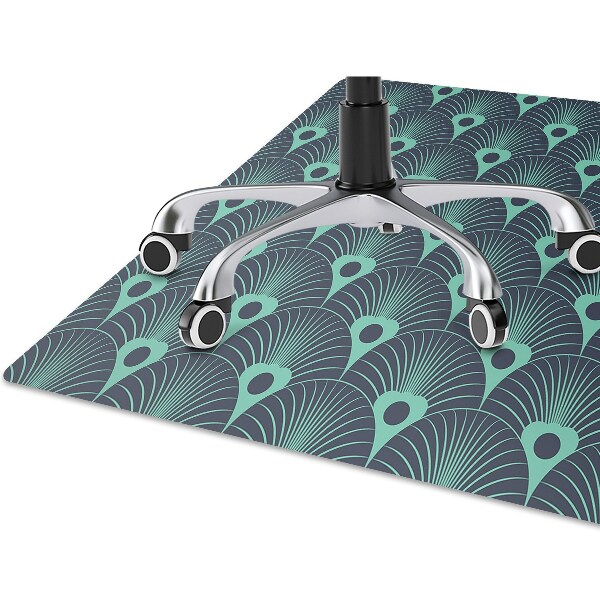 Alfombra silla ordenador Diseño de neón