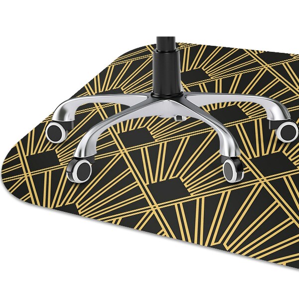 Alfombra silla ordenador Estilo art deco