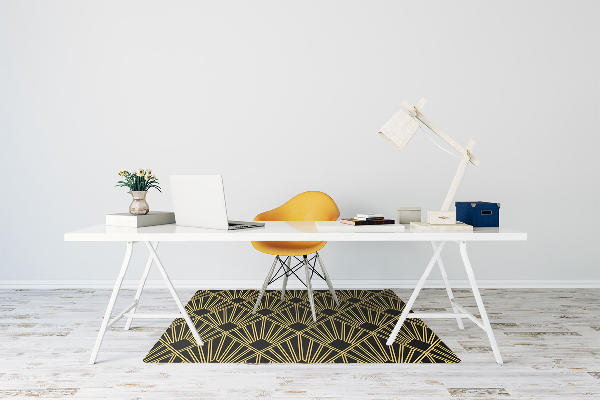 Alfombra silla ordenador Estilo art deco