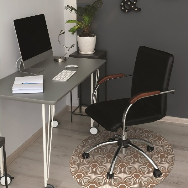 Alfombra silla ordenador Estilo art deco