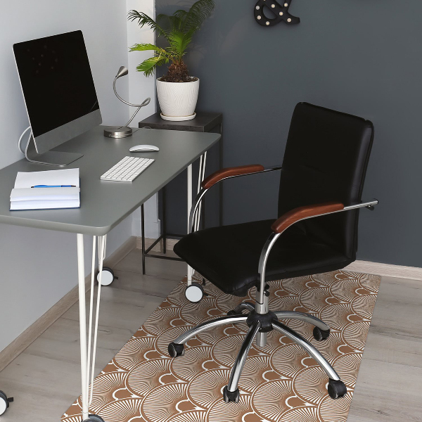 Alfombra silla ordenador Estilo art deco