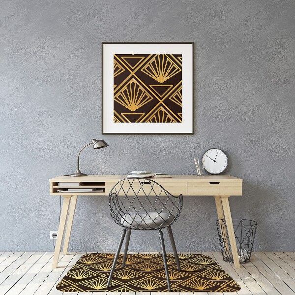 Alfombra silla ordenador Estilo art deco