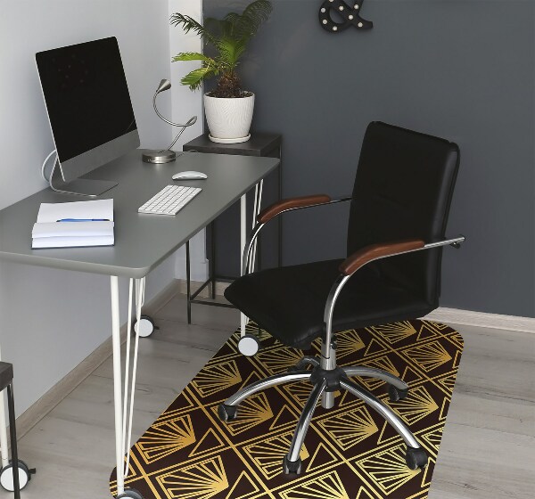 Alfombra silla ordenador Estilo art deco