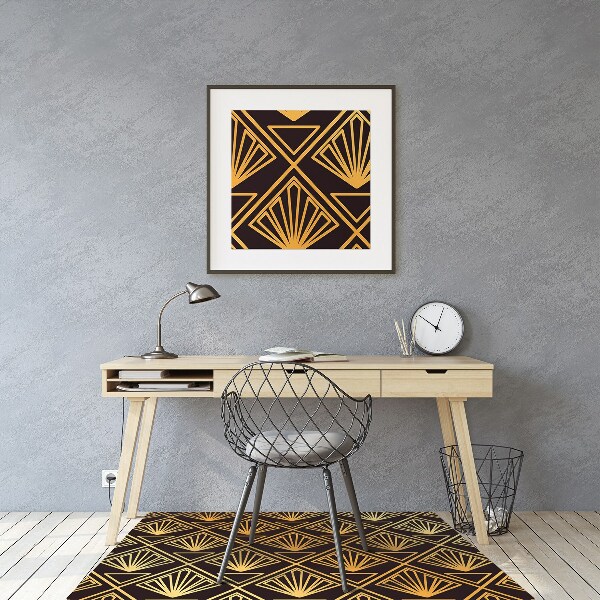 Alfombra silla ordenador Estilo art deco