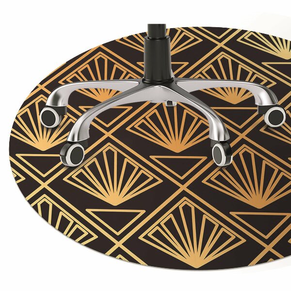 Alfombra silla ordenador Estilo art deco