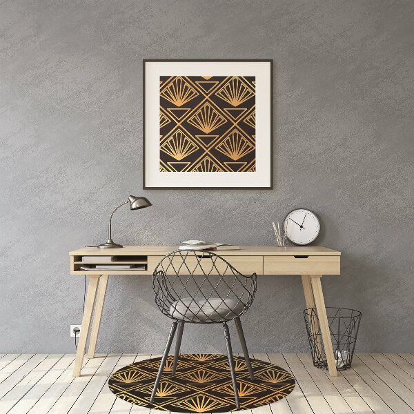Alfombra silla ordenador Estilo art deco