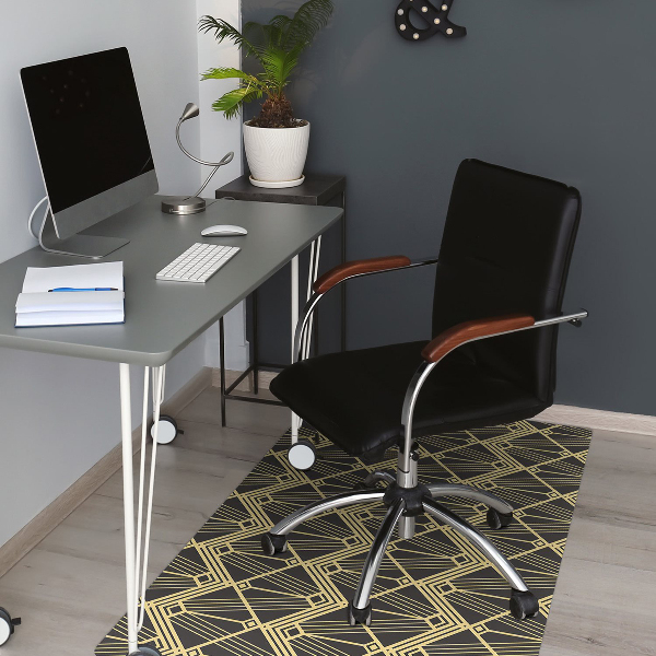 Alfombra silla escritorio Maldosas modernas