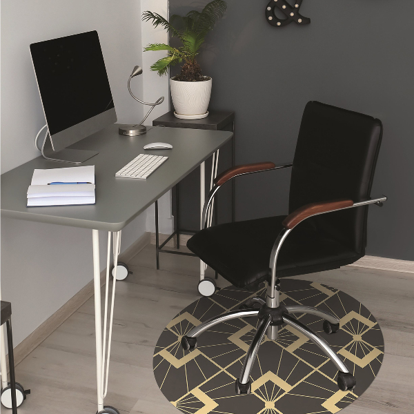 Alfombrilla para silla de escritorio Patrón moderno
