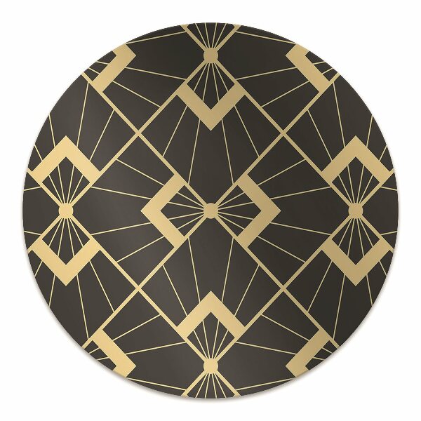 Alfombrilla para silla de escritorio Patrón moderno