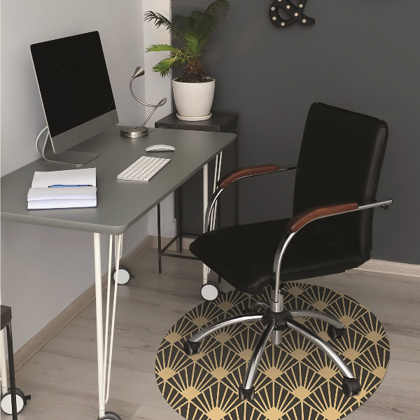Alfombrilla para silla de escritorio Arte deco
