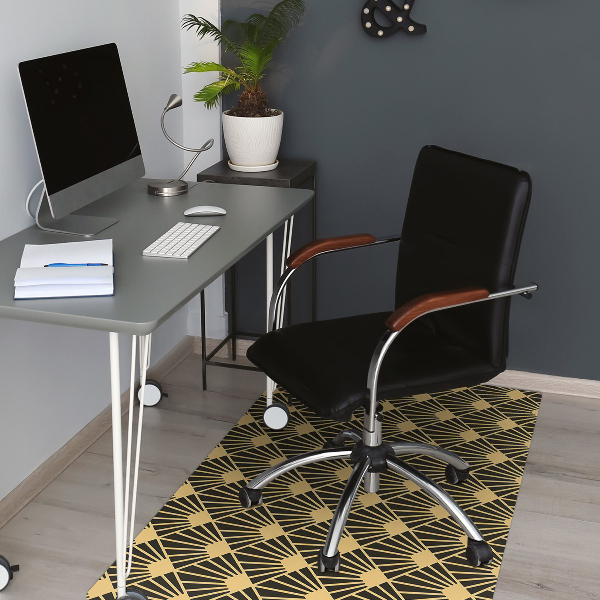 Alfombrilla para silla de escritorio Arte deco