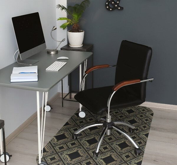 Alfombra para silla de escritorio Losas