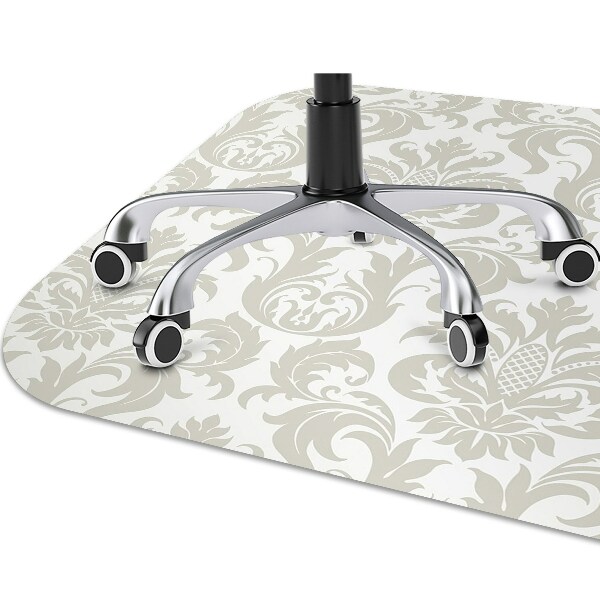 Alfombra para silla de escritorio Papel tapiz floral