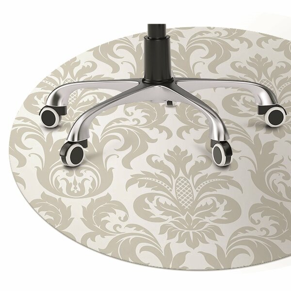 Alfombra para silla de escritorio Papel tapiz floral