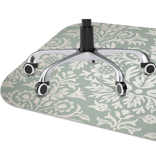 Alfombra para silla de escritorio Patrón floral