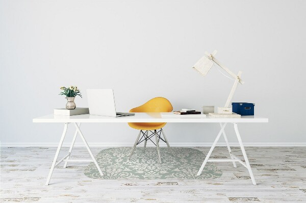 Alfombra para silla de escritorio Patrón floral