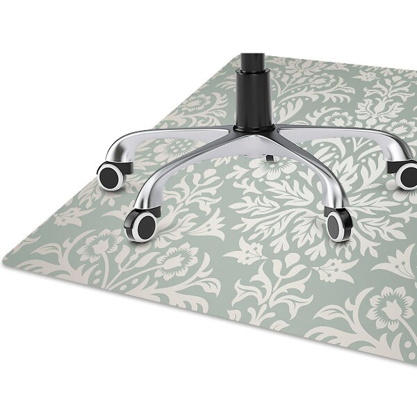 Alfombra para silla de escritorio Patrón floral