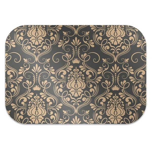 Alfombra para silla de escritorio Ornamento dorado