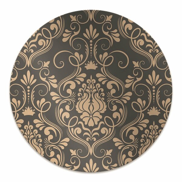 Alfombra para silla de escritorio Ornamento dorado