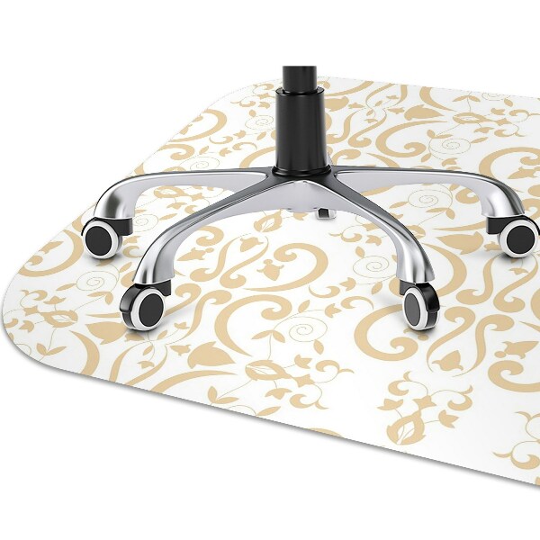 Alfombra silla ordenador Patrón barroco