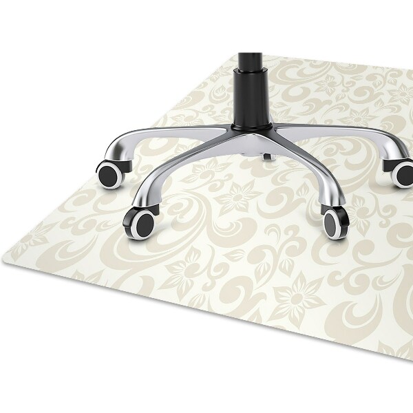 Alfombra silla ordenador Patrón barroco