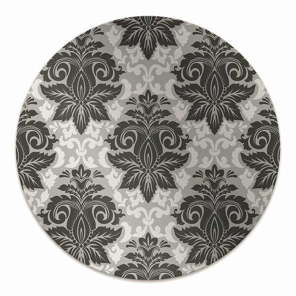 Alfombra silla ordenador Patrón gris