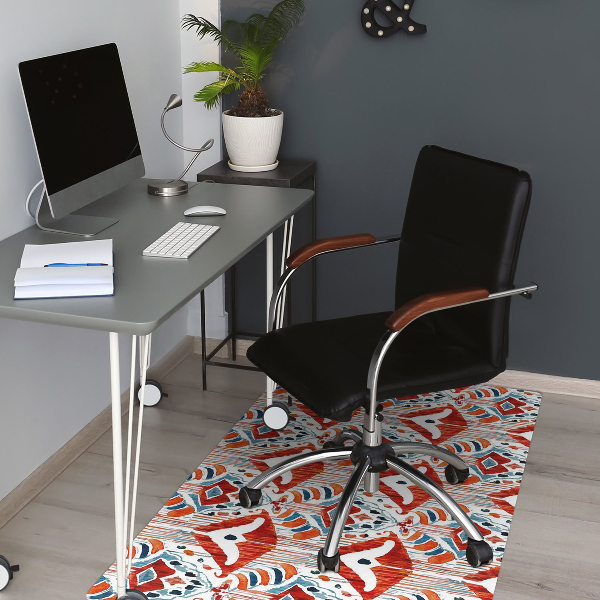 Alfombra para silla de escritorio Estilo étnico