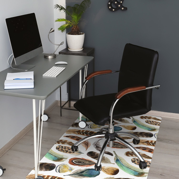 Alfombrilla para silla de escritorio Acuarela