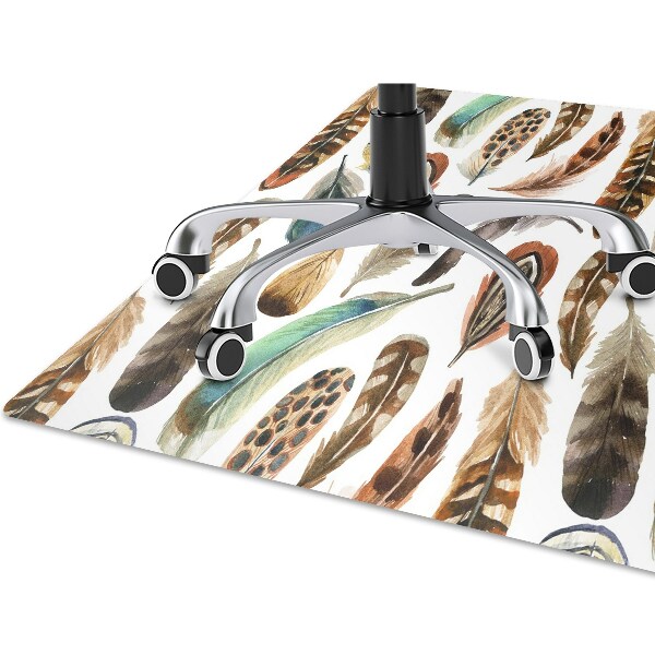 Alfombrilla para silla de escritorio Acuarela