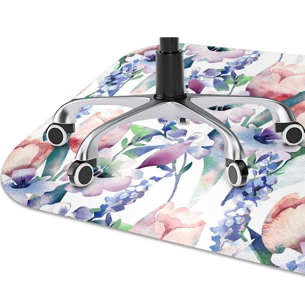 Alfombra para silla de escritorio Ramo de primavera