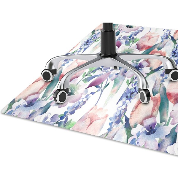 Alfombra para silla de escritorio Ramo de primavera