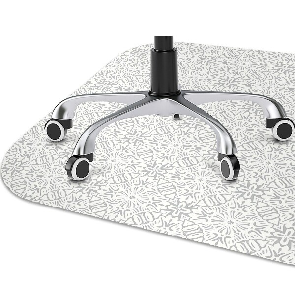 Alfombra para silla de escritorio Adorno floral
