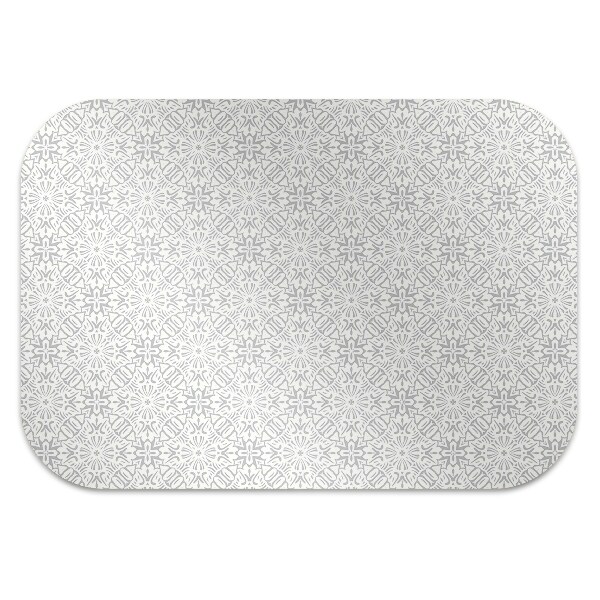 Alfombra para silla de escritorio Adorno floral