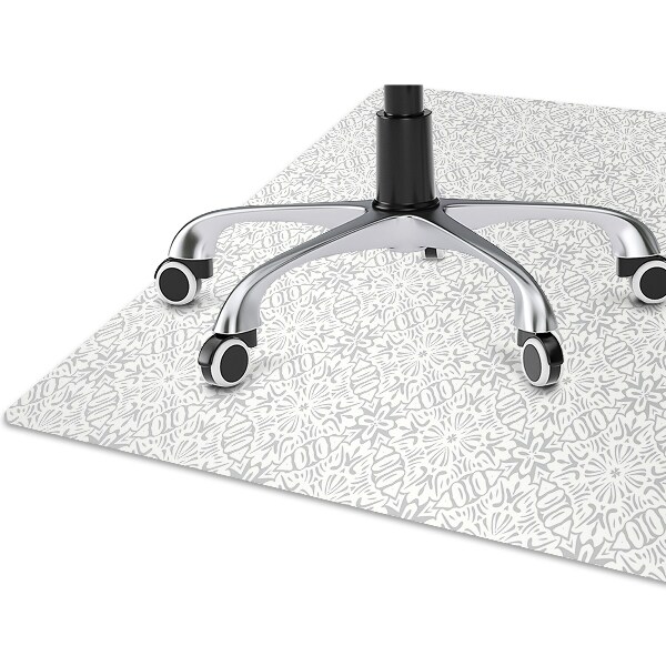 Alfombra para silla de escritorio Adorno floral