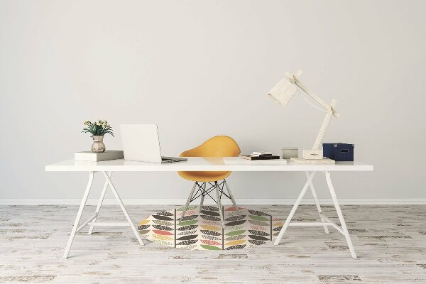 Alfombra silla ordenador Patrón colorido