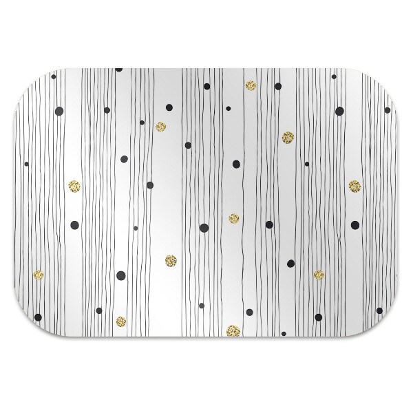Alfombra silla ordenador Líneas delgadas
