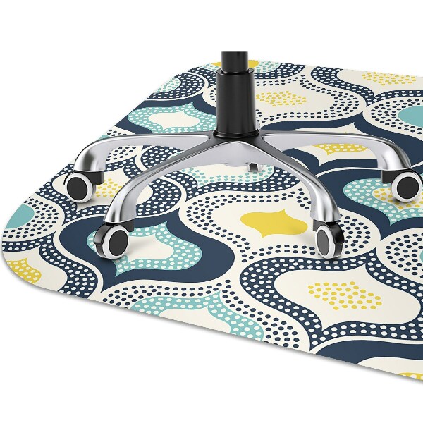 Alfombra para silla de escritorio Dodle de dotos