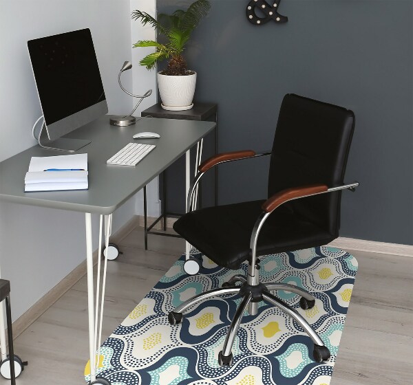 Alfombra para silla de escritorio Dodle de dotos