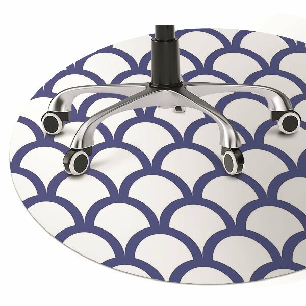 Alfombra para silla de escritorio Patrón de peces