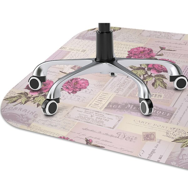 Alfombra silla ordenador Papel y peón