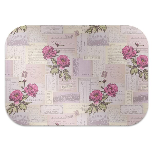 Alfombra silla ordenador Papel y peón