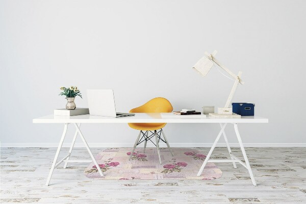 Alfombra silla ordenador Papel y peón