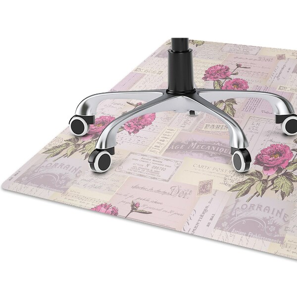 Alfombra silla ordenador Papel y peón
