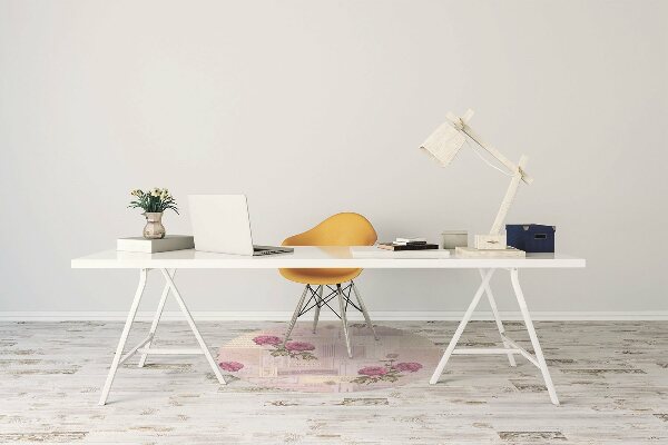 Alfombra silla ordenador Papel y peón