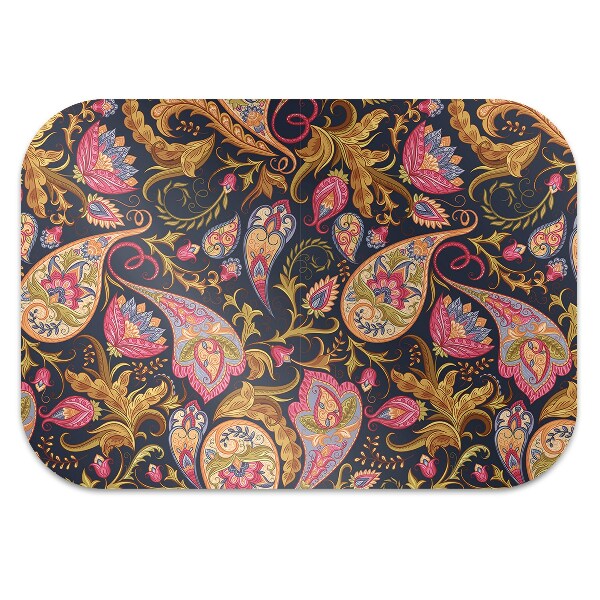 Alfombra silla ordenador Colorido paisley